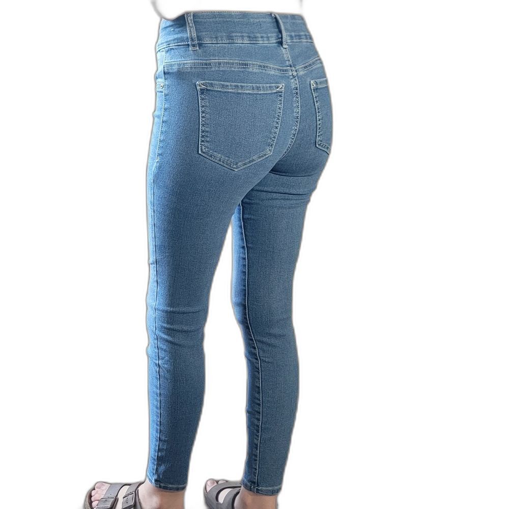 Wallflower Womens Light Blue Juniors Size 5 Skinny Jeans Denim Stretch Jeggings